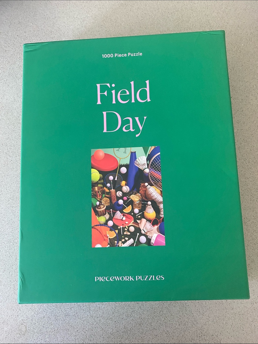 Piecework Puzzles Field Day 1000-Piece Puzzle